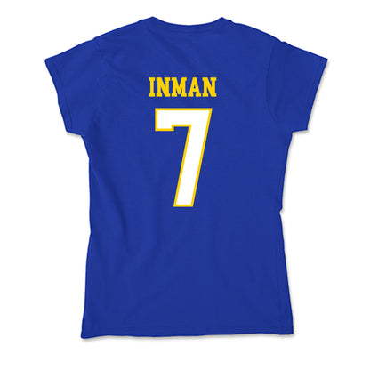 Delaware - NCAA Women's Volleyball : Kennedi Inman - Soft Style Women’s T-Shirt-1