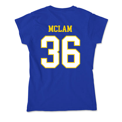 Delaware - NCAA Women's Lacrosse : Emma McLam - Soft Style Women’s T-Shirt-1