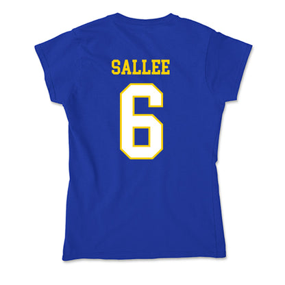 Delaware - NCAA Women's Soccer : Leilah Sallee - Soft Style Women’s T-Shirt-1