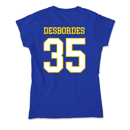 Delaware - NCAA Women's Lacrosse : Nichelle Desbordes - Soft Style Women’s T-Shirt-1