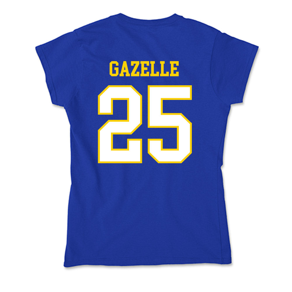 Delaware - NCAA Women's Lacrosse : Amanda Gazelle - Soft Style Women’s T-Shirt-1