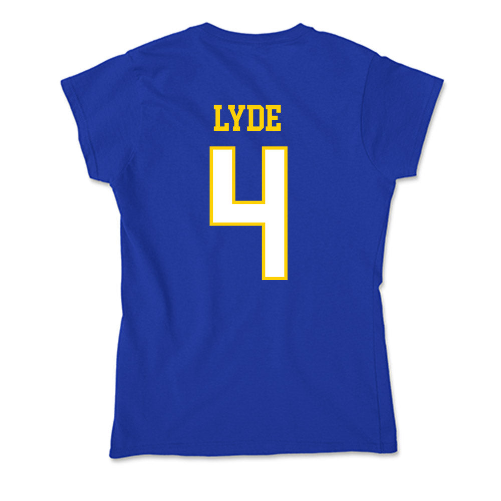 Delaware - NCAA Football : Akhoury Lyde - Soft Style Women’s T-Shirt-1