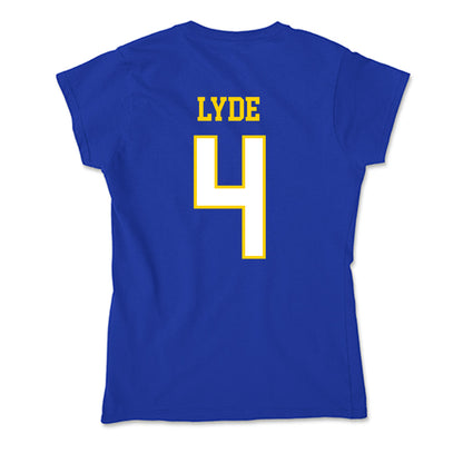 Delaware - NCAA Football : Akhoury Lyde - Soft Style Women’s T-Shirt-1