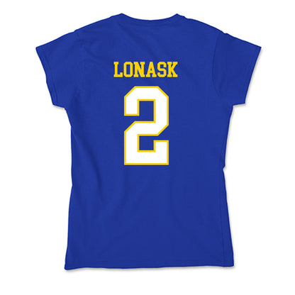Delaware - NCAA Ice Hockey : Lexie Lonask - Soft Style Women’s T-Shirt-1