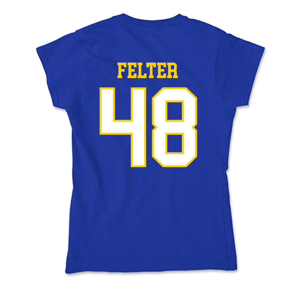 Delaware - NCAA Men's Lacrosse : Casey Felter - Soft Style Women’s T-Shirt-1