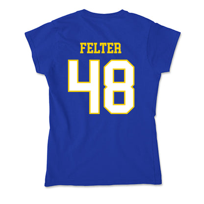 Delaware - NCAA Men's Lacrosse : Casey Felter - Soft Style Women’s T-Shirt-1