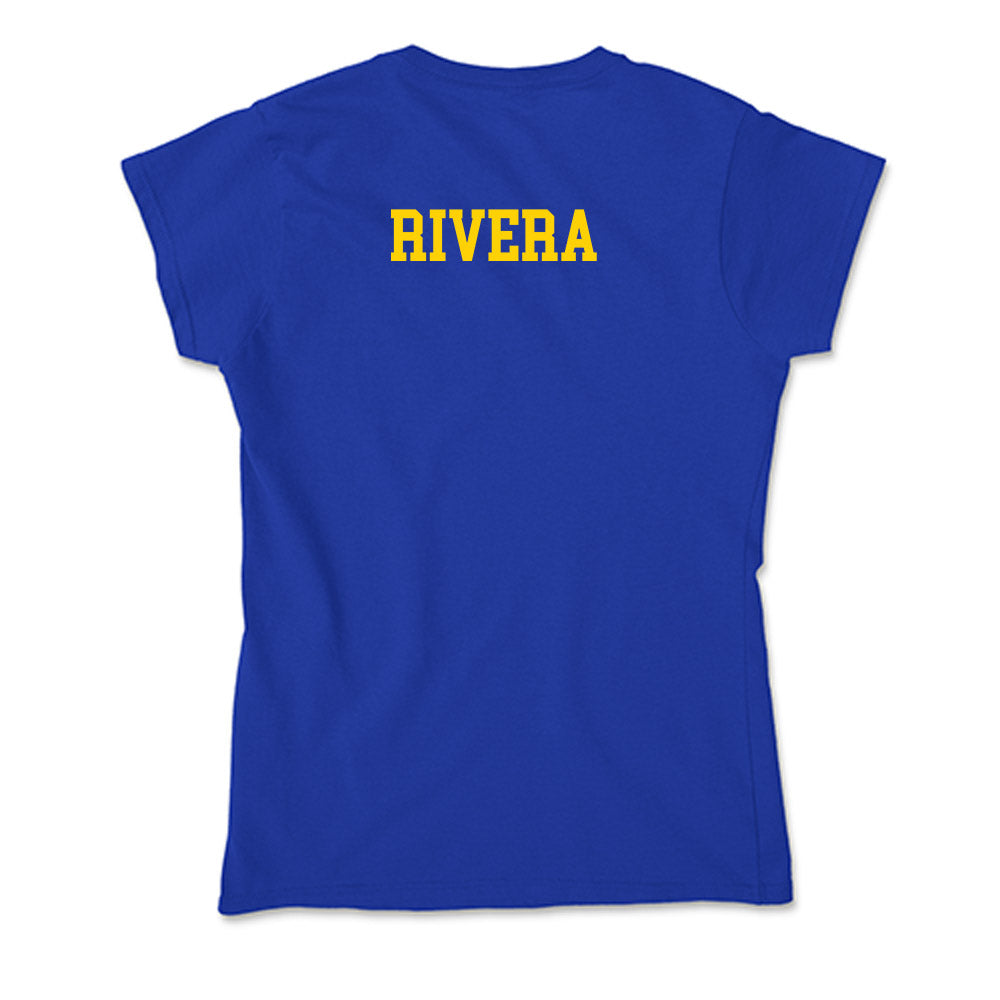 Delaware - NCAA Women's Golf : Victoria Rivera - Soft Style Women’s T-Shirt-1