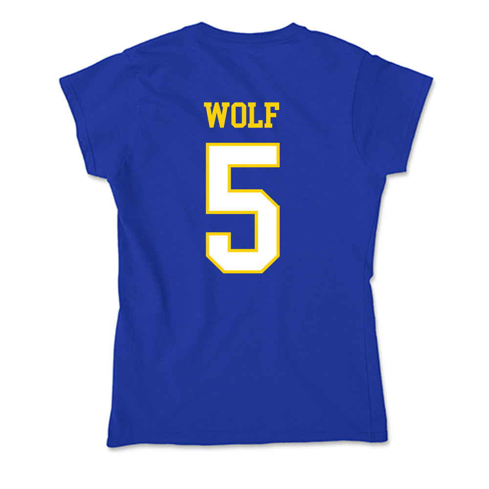 Delaware - NCAA Baseball : Jeremy Wolf - Soft Style Women’s T-Shirt-1