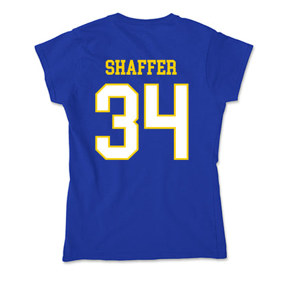 Delaware - NCAA Softball : Sydney Shaffer - Soft Style Women’s T-Shirt-1