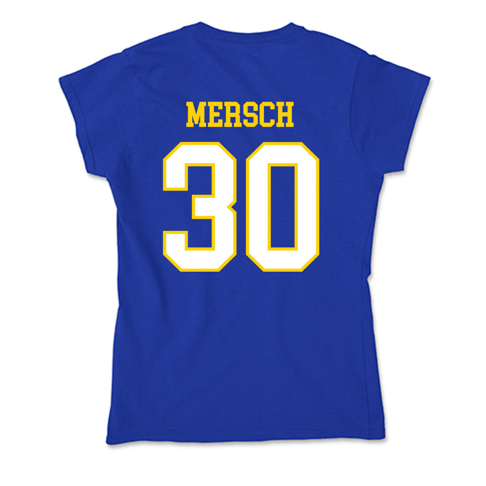 Delaware - NCAA Women's Lacrosse : Marina Mersch - Soft Style Women’s T-Shirt-1
