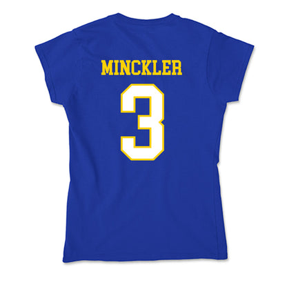 Delaware - NCAA Baseball : Matthew Minckler - Soft Style Women’s T-Shirt-1