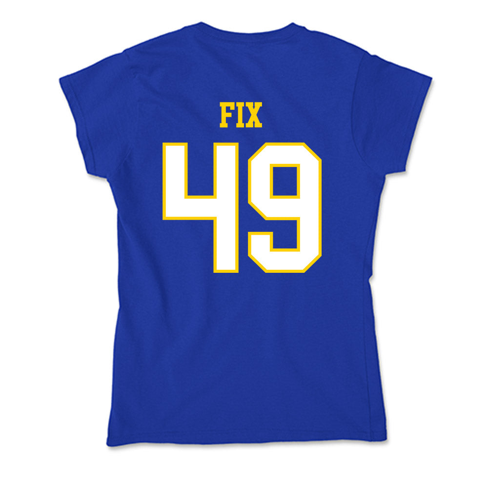 Delaware - NCAA Men's Lacrosse : Franky Fix - Soft Style Women’s T-Shirt-1