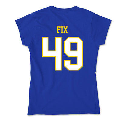 Delaware - NCAA Men's Lacrosse : Franky Fix - Soft Style Women’s T-Shirt-1