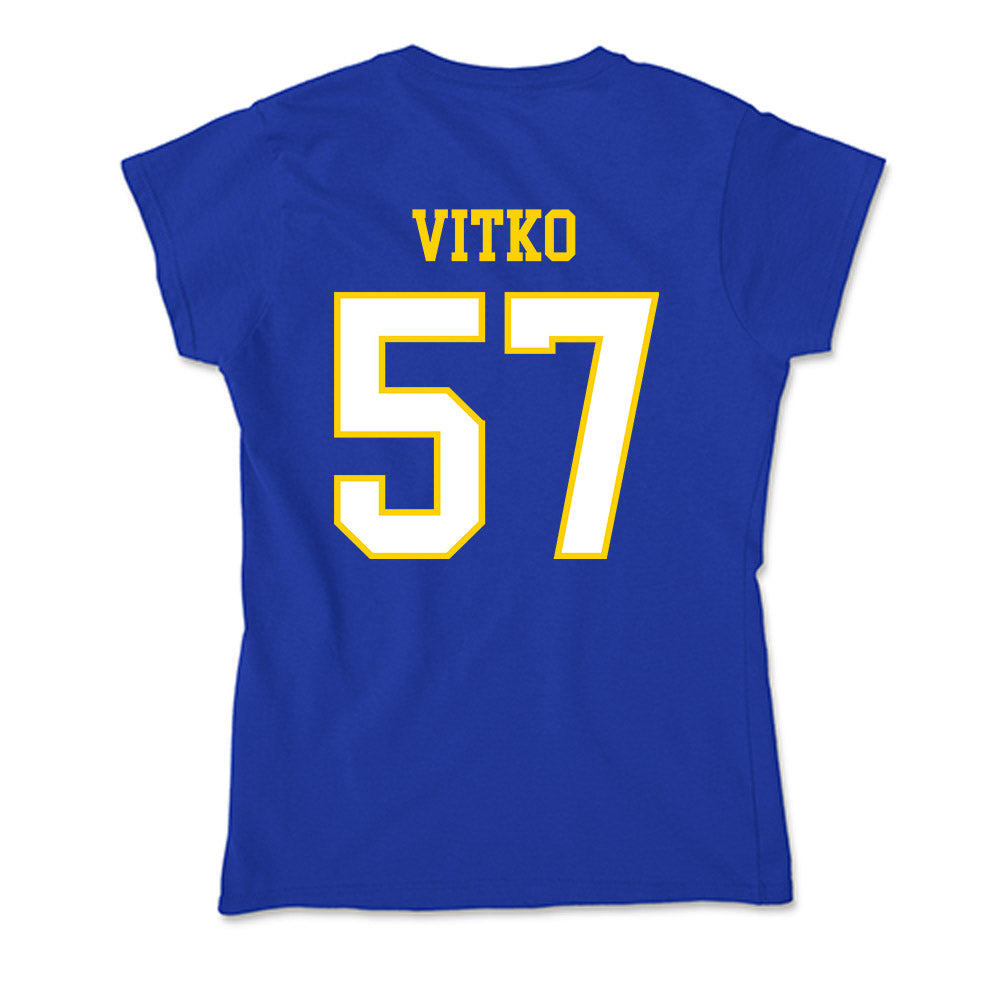 Delaware - NCAA Football : Noah Vitko - Soft Style Women’s T-Shirt-1