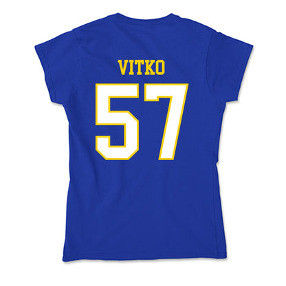 Delaware - NCAA Football : Noah Vitko - Soft Style Women’s T-Shirt-1