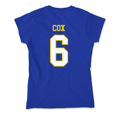 Delaware - NCAA Football : Kshawn Cox - Soft Style Women’s T-Shirt-1
