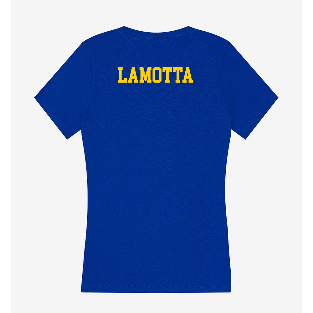 Delaware - Dance Team : Mackenzie LaMotta - Women's V-Neck T-Shirt-1