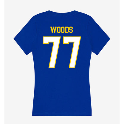 Delaware - NCAA Softball : Claire Woods - Women's V-Neck T-Shirt-1