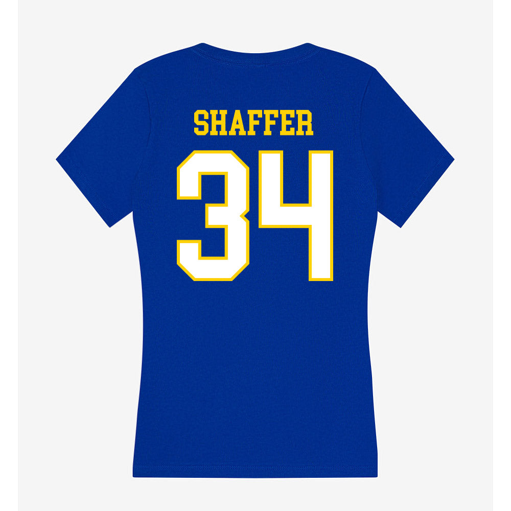 Delaware - NCAA Softball : Sydney Shaffer - Women's V-Neck T-Shirt-1