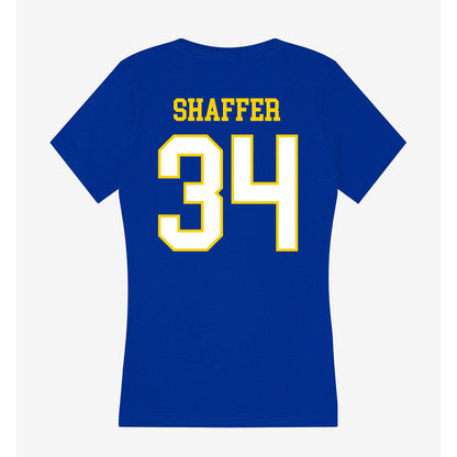 Delaware - NCAA Softball : Sydney Shaffer - Women's V-Neck T-Shirt-1