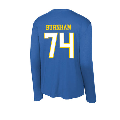 Delaware - NCAA Football : Tyler Burnham - Activewear Long Sleeve T-Shirt-1