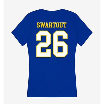 Delaware - NCAA Women's Lacrosse : Alison Swartout - Women's V-Neck T-Shirt-1