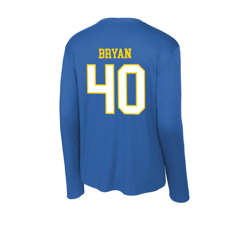 Delaware - NCAA Baseball : Dylan Bryan - Activewear Long Sleeve T-Shirt-1