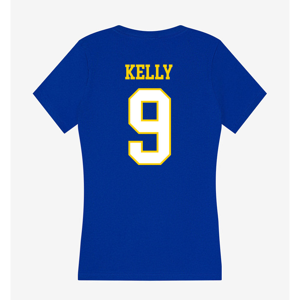 Delaware - NCAA Football : Ja'Carree Kelly - Women's V-Neck T-Shirt-1