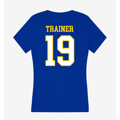 Delaware - NCAA Football : Dillon Trainer - Women's V-Neck T-Shirt-1