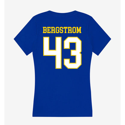 Delaware - NCAA Men's Lacrosse : Wells Bergstrom - Women's V-Neck T-Shirt-1