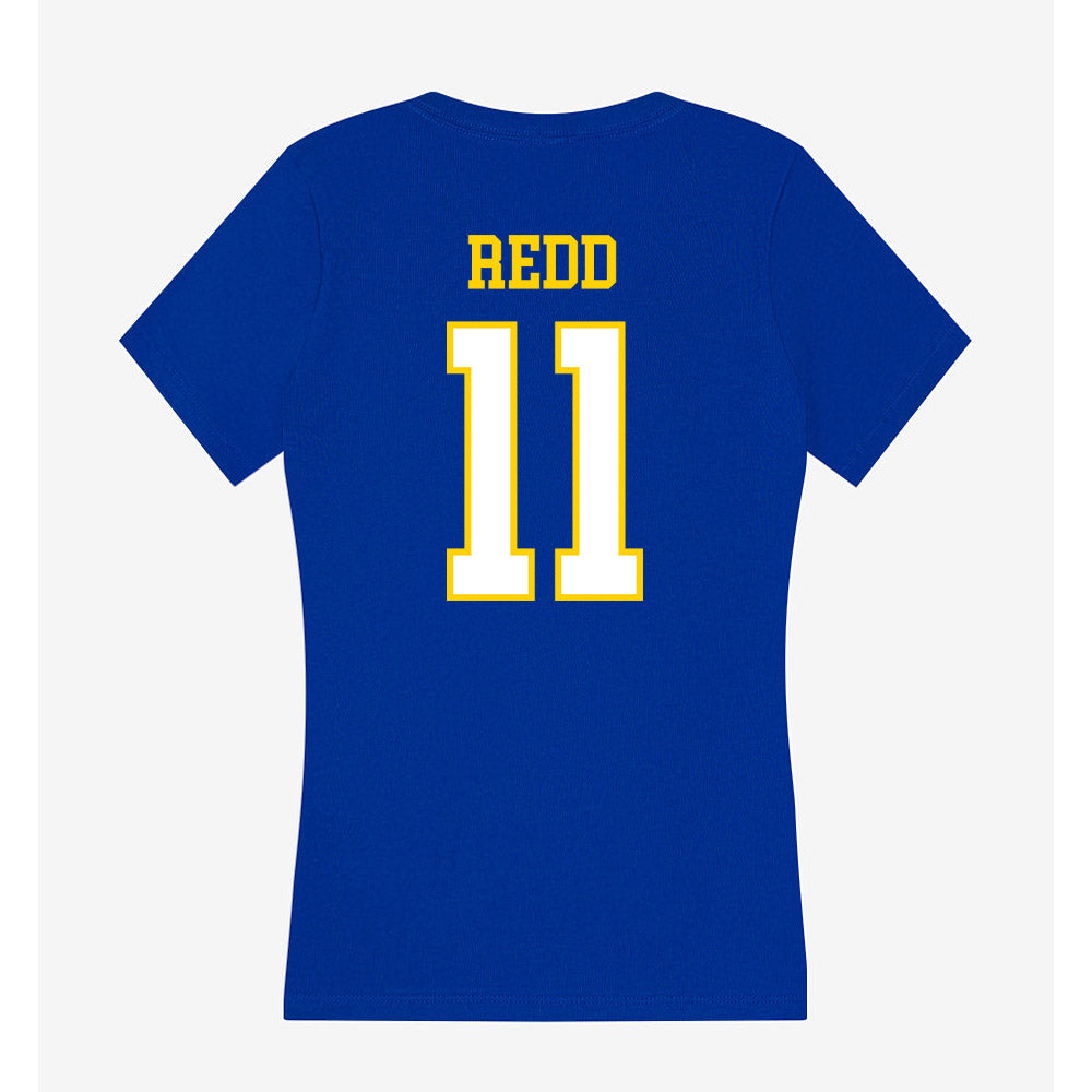 Delaware - NCAA Women's Volleyball : Jayda Redd - Women's V-Neck T-Shirt-1