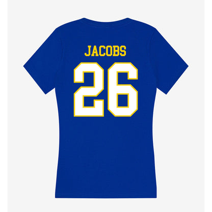 Delaware - NCAA Softball : Gracie Jacobs - Women's V-Neck T-Shirt-1