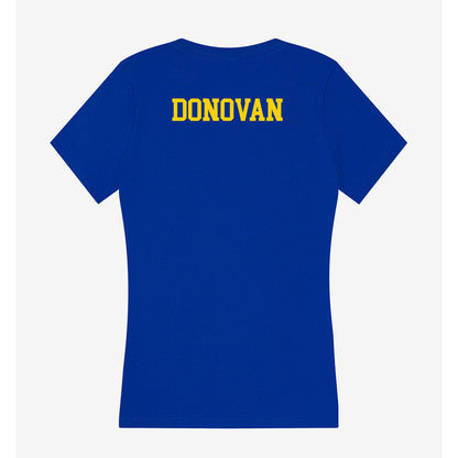 Delaware - NCAA Women's Cross Country : Cassidy Donovan - Women's V-Neck T-Shirt-1