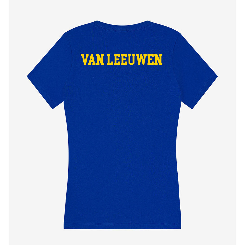Delaware - NCAA Women's Field Hockey : Linde Van Leeuwen - Women's V-Neck T-Shirt-1
