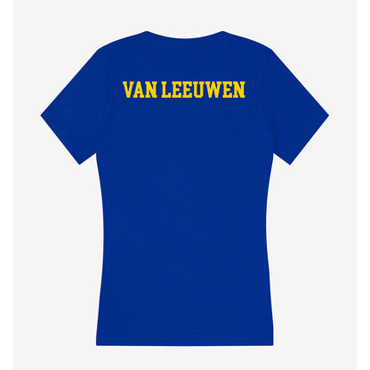 Delaware - NCAA Women's Field Hockey : Linde Van Leeuwen - Women's V-Neck T-Shirt-1