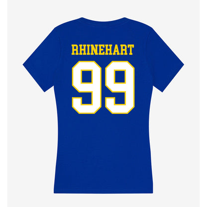 Delaware - NCAA Women's Soccer : Leah Rhinehart - Women's V-Neck T-Shirt-1