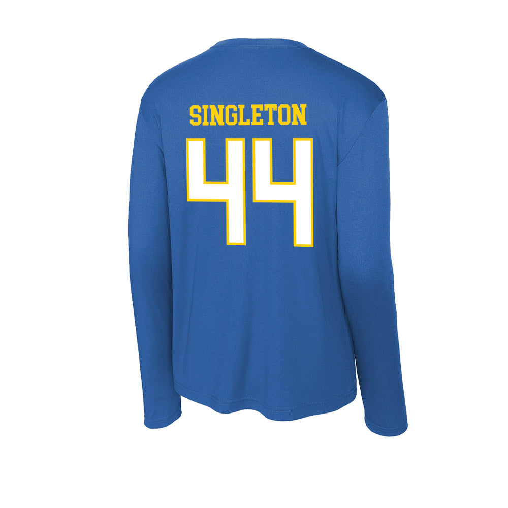 Delaware - NCAA Football : Kaeden Singleton - Activewear Long Sleeve T-Shirt-1