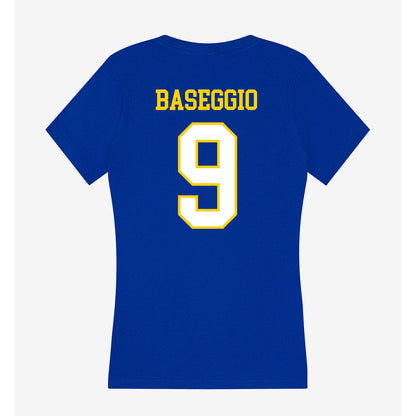 Delaware - NCAA Women's Lacrosse : Kat Baseggio - Women's V-Neck T-Shirt-1