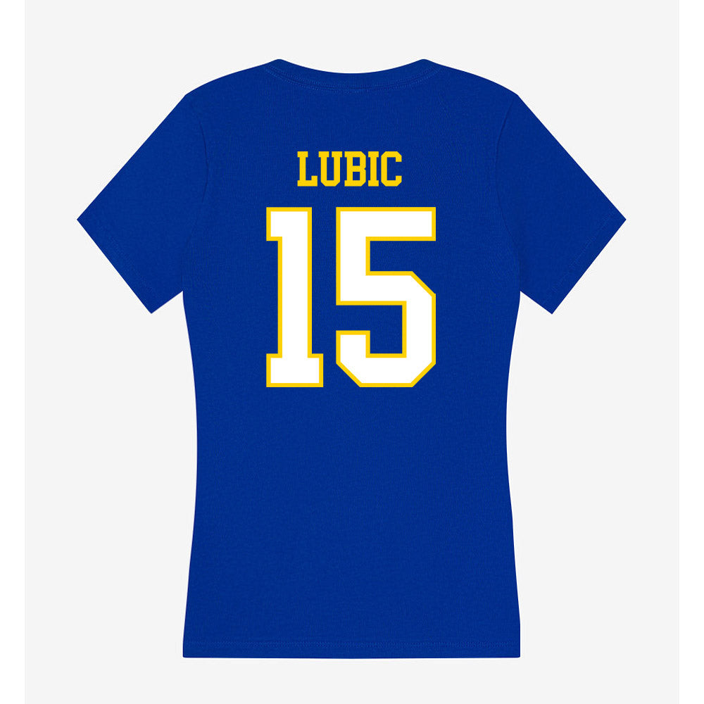 Delaware - NCAA Women's Soccer : Lilli Lubic - Women's V-Neck T-Shirt-1