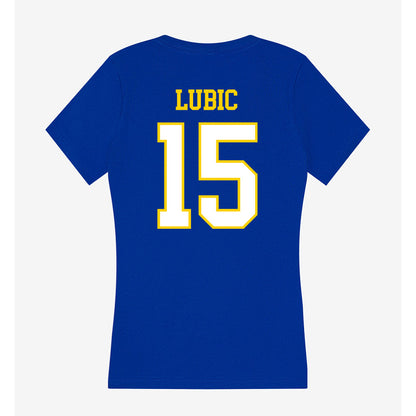 Delaware - NCAA Women's Soccer : Lilli Lubic - Women's V-Neck T-Shirt-1