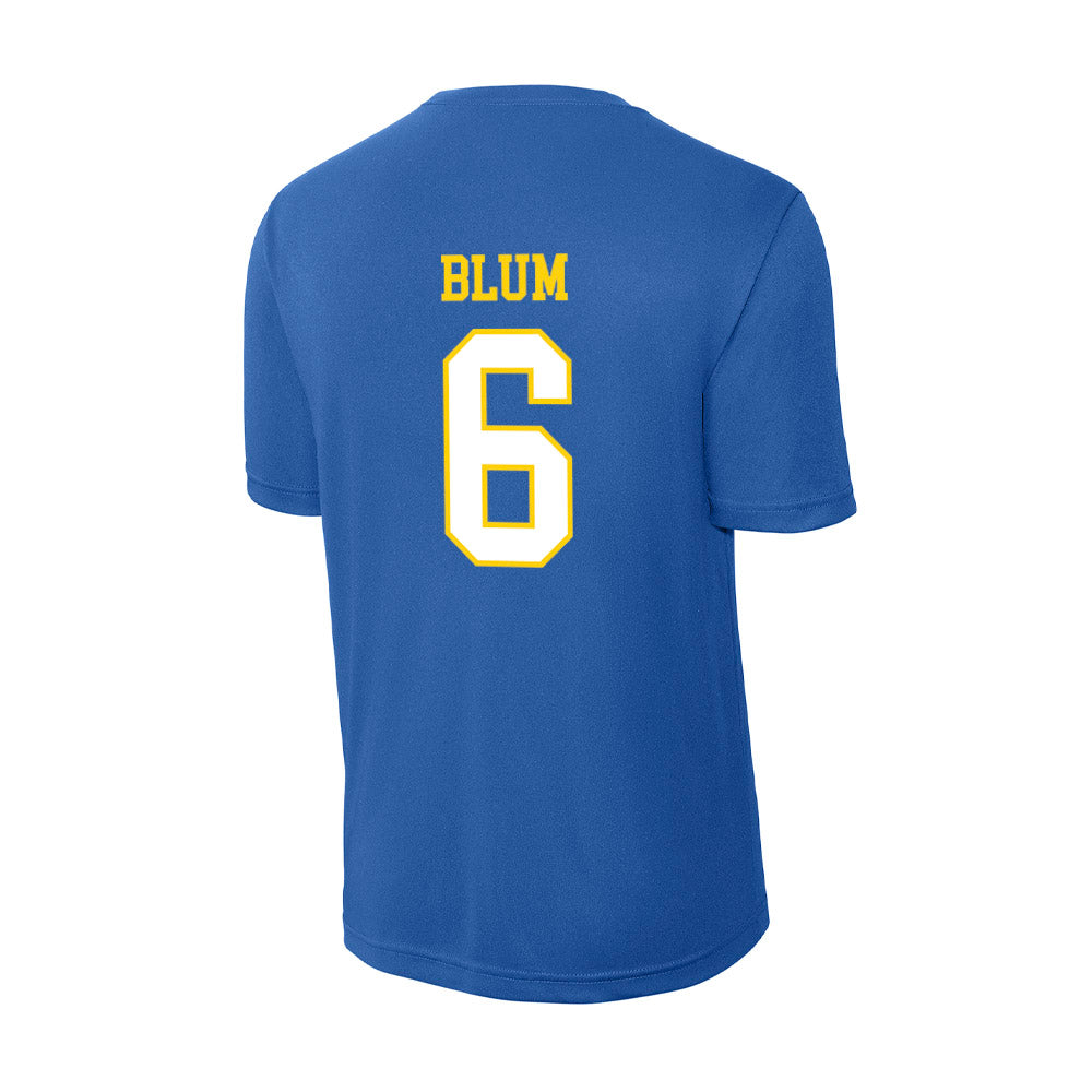 Delaware - NCAA Ice Hockey : Kacey Blum - Activewear T-Shirt-1
