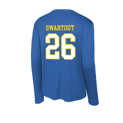 Delaware - NCAA Women's Lacrosse : Alison Swartout - Activewear Long Sleeve T-Shirt-1