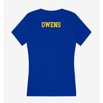 Delaware - NCAA Women's Track & Field : Mackenzie Owens - Women's V-Neck T-Shirt-1