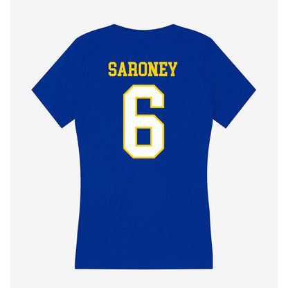 Delaware - NCAA Women's Lacrosse : Halen Saroney - Women's V-Neck T-Shirt-1