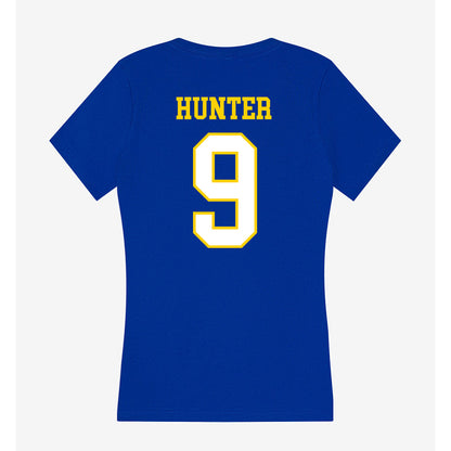 Delaware - NCAA Football : Keyshawn Hunter - Women's V-Neck T-Shirt-1