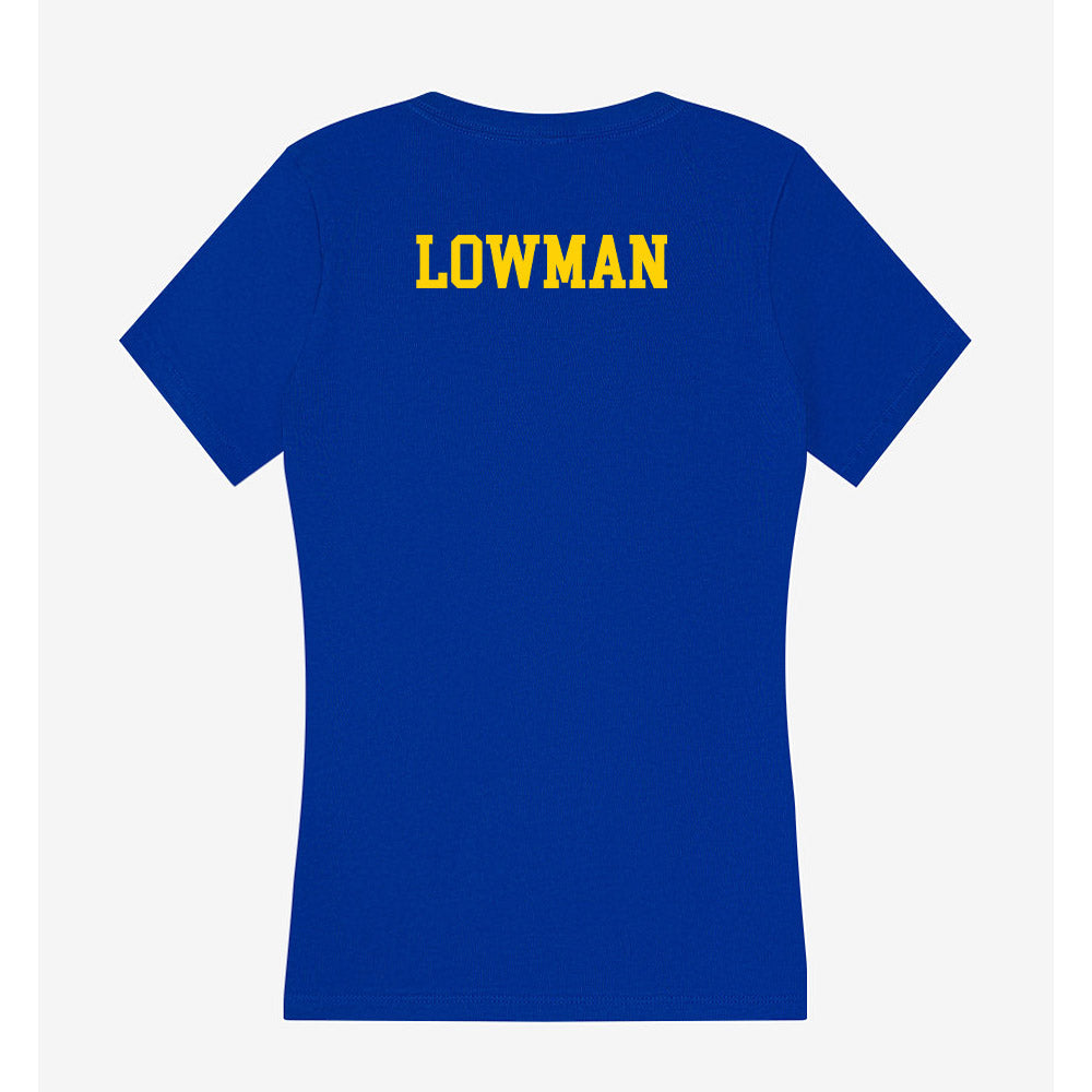 Delaware - Dance Team : Kennare Lowman - Women's V-Neck T-Shirt-1