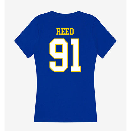 Delaware - NCAA Football : Nate Reed - Women's V-Neck T-Shirt-1
