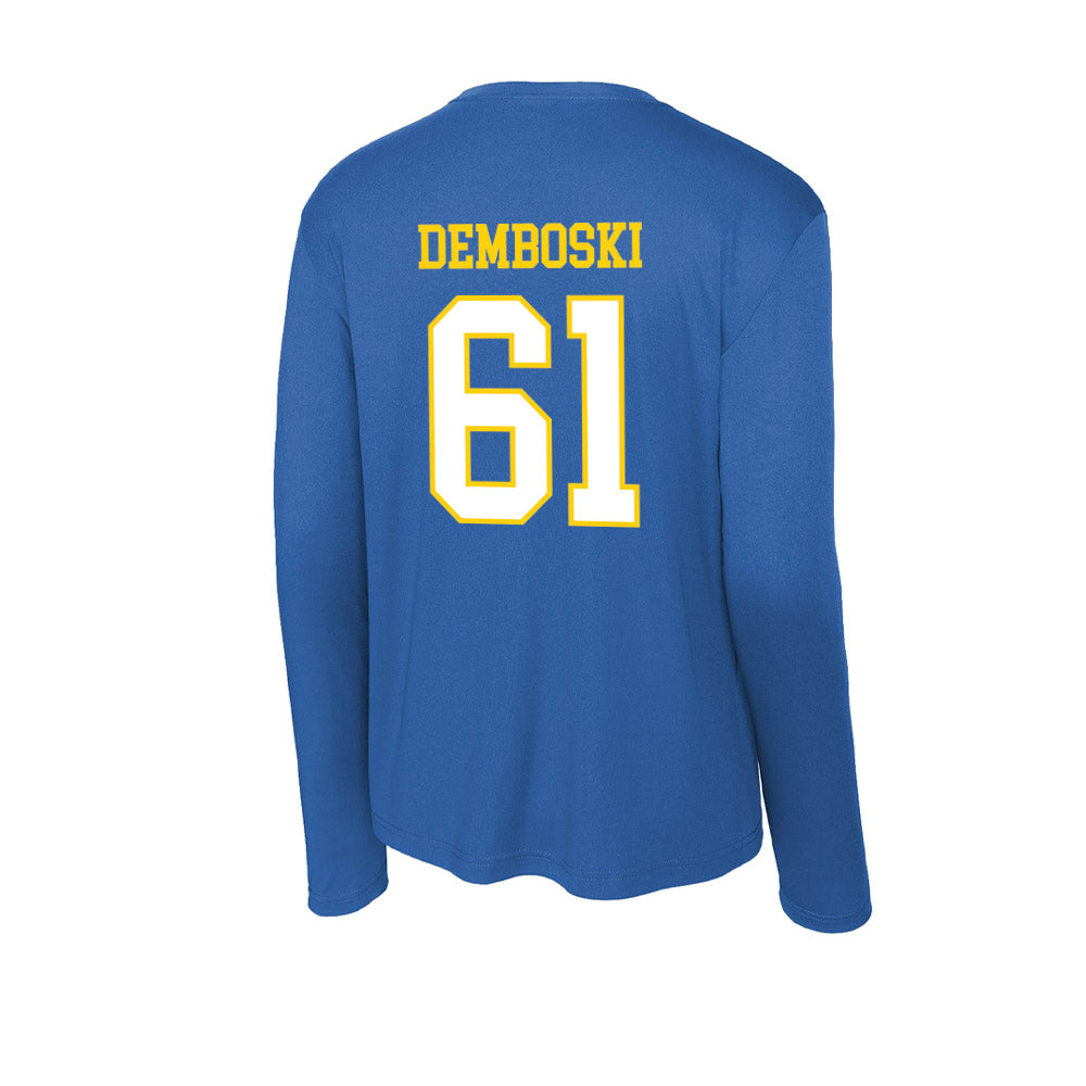 Delaware - NCAA Football : Steven Demboski - Activewear Long Sleeve T-Shirt-1