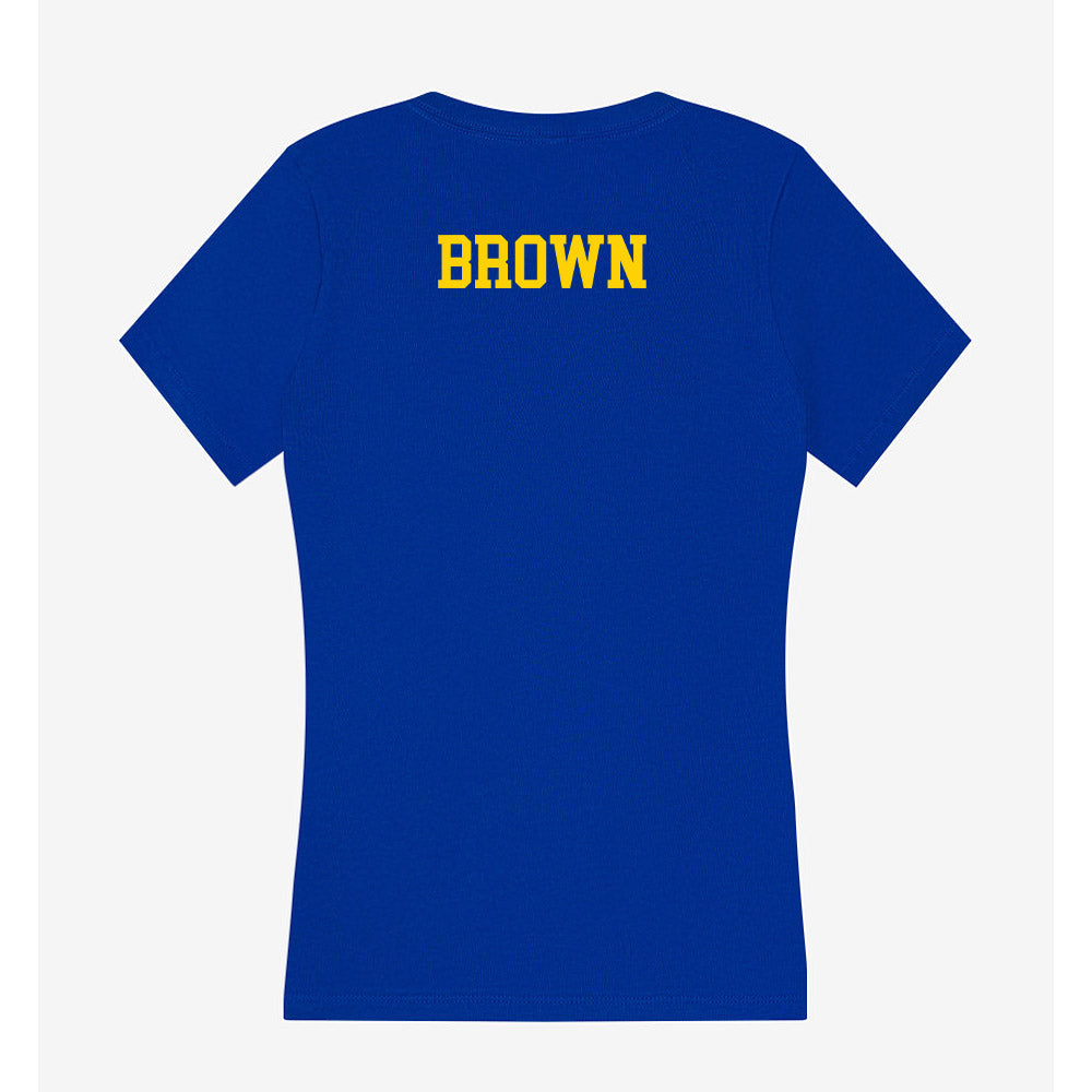Delaware - Dance Team : Gaby Brown - Women's V-Neck T-Shirt-1
