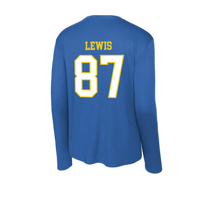 Delaware - NCAA Football : Donovan Lewis - Activewear Long Sleeve T-Shirt-1